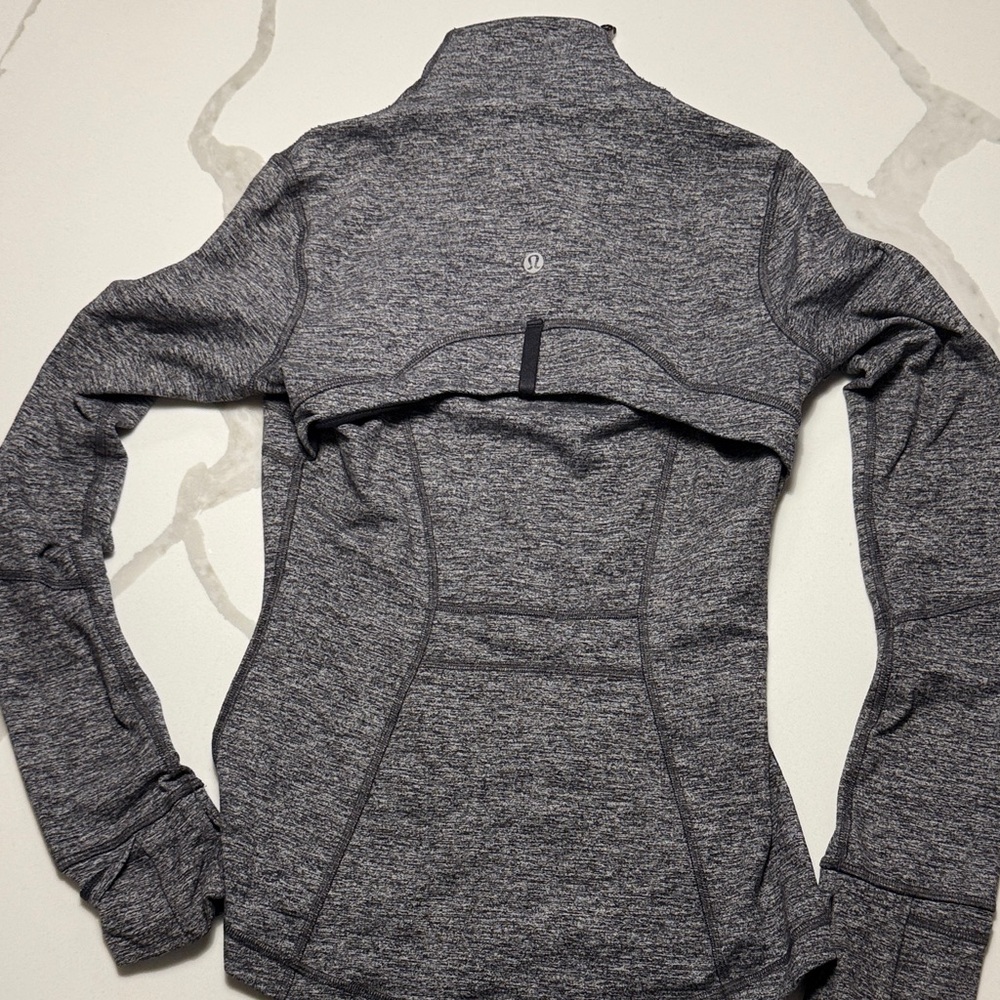 Lululemon Gray Full-Zip Athletic Jacket - Picture 2 of 5